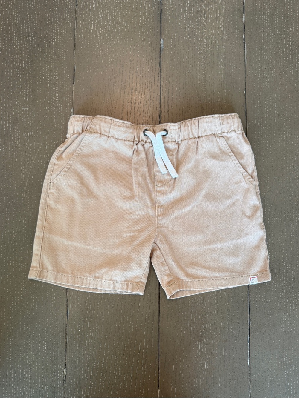 Me & Henry Boys’ Preppy Pull-On Khaki Chinos or “Hugo Twill Shorts” • Size 7/8Y
